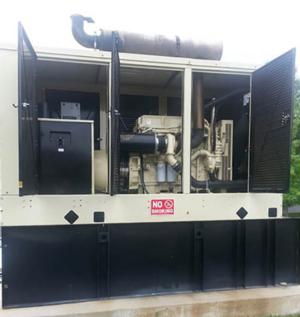 300kw for a Diesel Auto Parts Yard